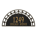 Signature Series 2-Line Wall Address Plaque