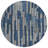 Machine Washable Indoor/Outdoor Christain ACN1304 Navy Rug-102534683