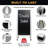 Freestanding Steel Magnetic Chalkboard, Framed Magnetic Board, Black Magnetic Board for Home or Office, Easy to Use, Durable, and Versatile Chalkboard Surface for Notes and Reminders-95949772