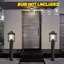 Lampadaire d'extérieur, lanternes de poteau d'extérieur, luminaire de poteau de sentier