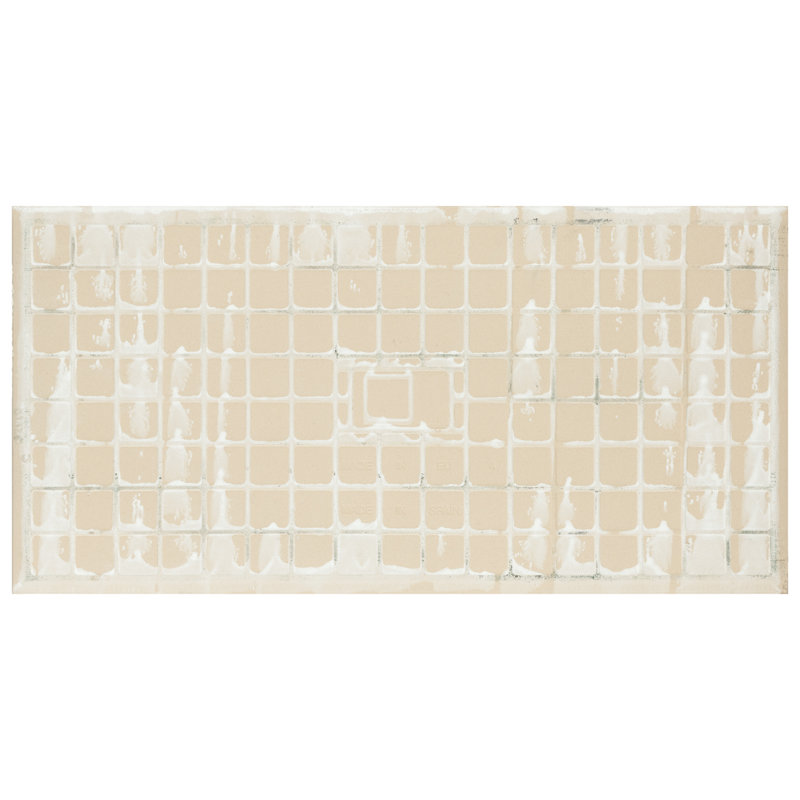 Kings Luxe Tradition 8" x 16" Porcelain Subway Wall Tile, Silver