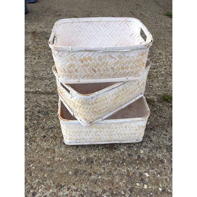 Chairworks Bamboo Decorative Basket
