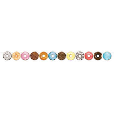 Donut Streamer - 6" x 7' - Pack of 12