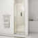 Unidoor 24" W x 72" H Hinged Frameless Shower Door with ClearMax™ Technology