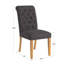 Chaise d'appoint capitonnée Ameriga-1972350356