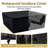 𝗡𝗼-𝗔𝘀𝘀𝗲𝗺𝗯𝗹𝘆 𝗖𝗵𝗮𝗶𝗿𝘀, 8-Person Patio Furniture Set Wicker Outdoor Sectional Seating Group Outside Conversation Sofa With Cushions-1269135405-1268427347-1268427346
