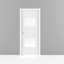 Porte blanche en verre givré Sete-58144938