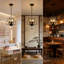 Luminaire suspendu en cristal Farmhouse