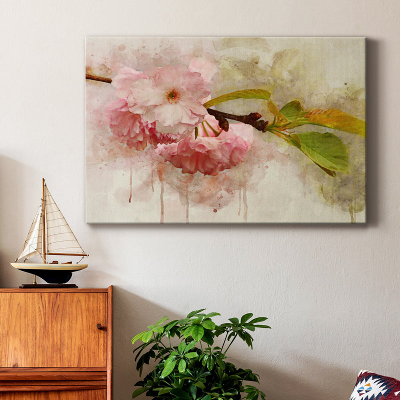 " Blossom Elegance I ", 60" H x 40" W x 1" D