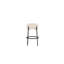 Berryessa Upholstered Counter Stool with Metal Frame