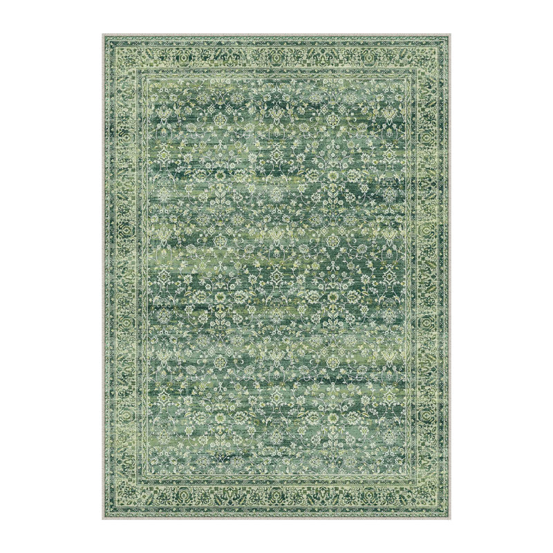Tapis vert Braeden, Rectangle 8 pi 6 po x 11 pi 6 po, Vert