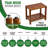 21'' W Teak Shower Bench