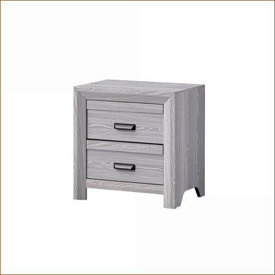 Table de chevet 2 tiroirs