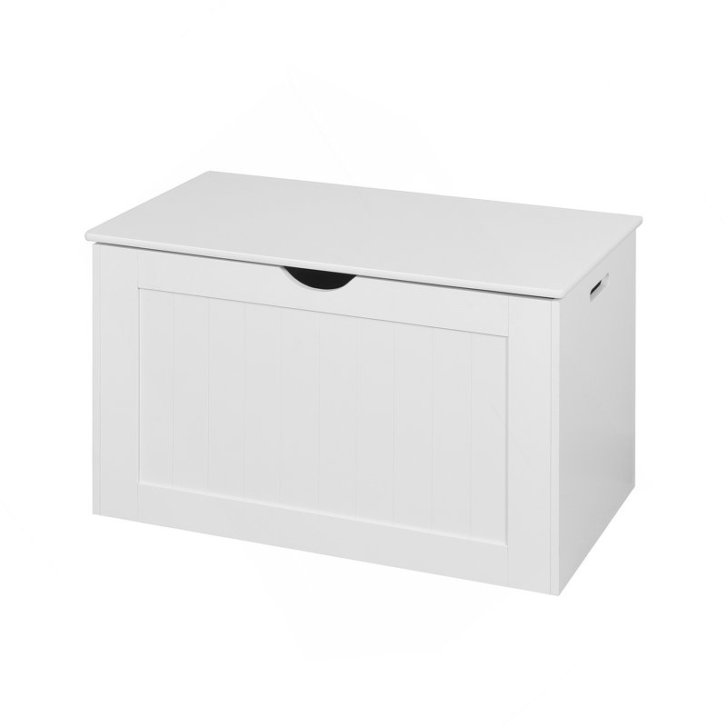 Lift Top Entryway Storage Cabinet With 2 Safety Hinge