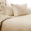 Ensemble de housse de couette lavable en mélange de coton ivoire à densité de tissage 1000 fils-1860034193