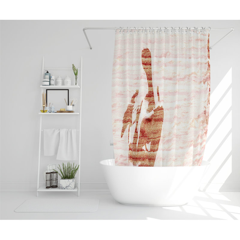 Puffin Designer Shower Curtain