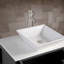 Ensemble de meuble-lavabo simple avec miroir -116868047-27042725