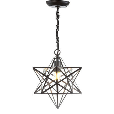1 - Light Oil Rubbed Bronze Single Pendant