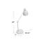 Lampe de bureau en métal 24 po Linck