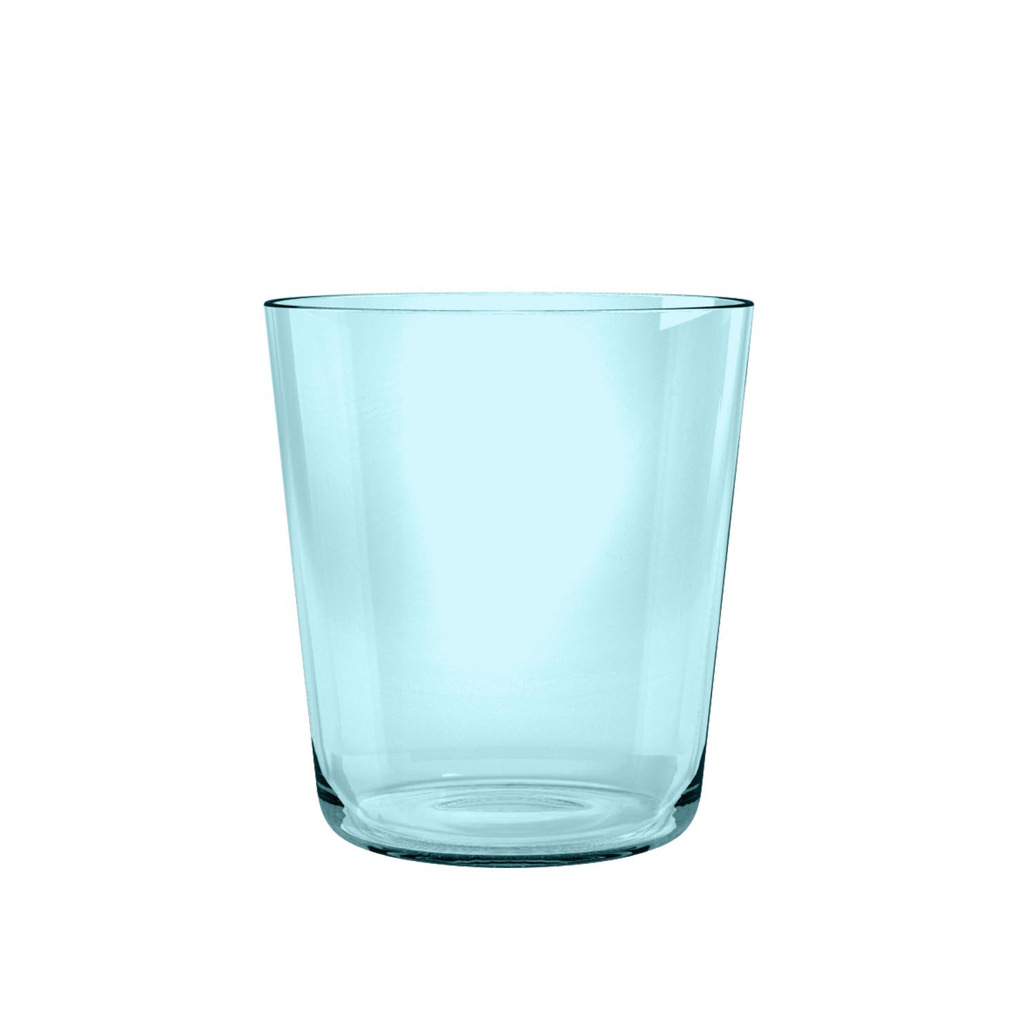 Plastic Whiskey Glass, Blue