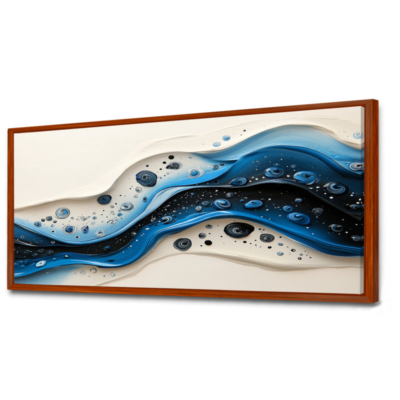 Peinture Chester Chester, Brun, H 28 po x l 60 po, Impression encadrée flottante