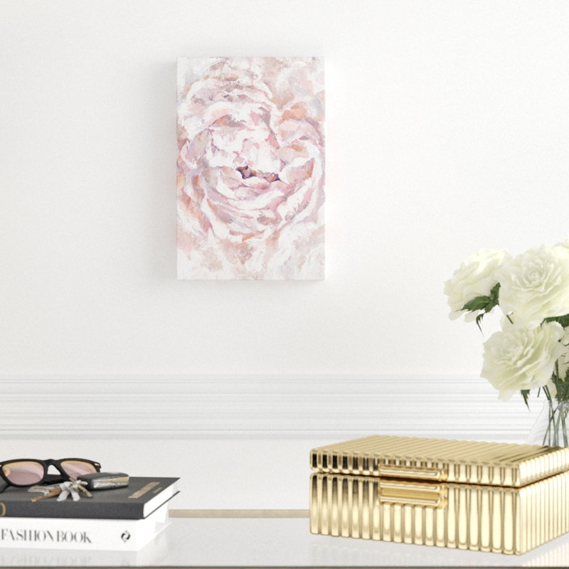 « floraling fleur », reproduction sur toile tendue, H 12 po x l 8 po x P 1,5 po