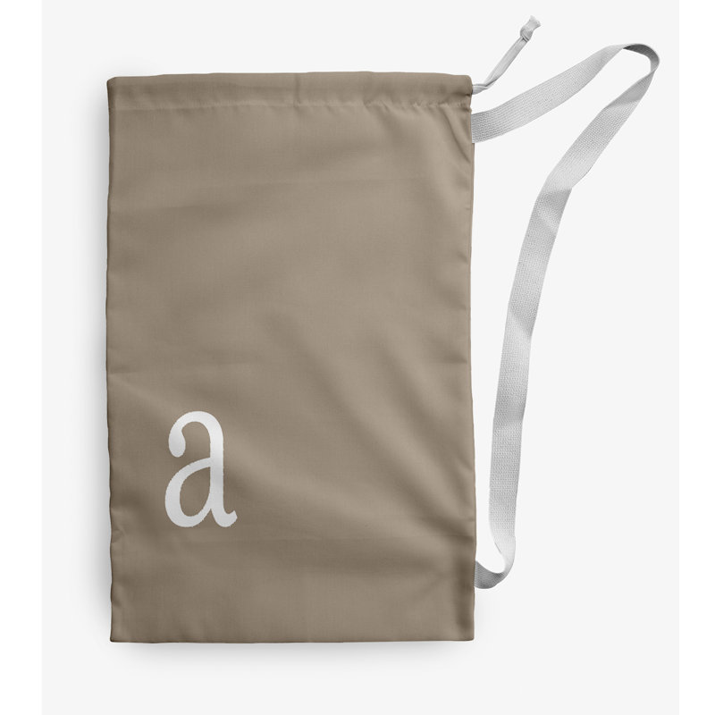 Sac à linge Monogram, Petit (H 29 po x l 18 po), Brun