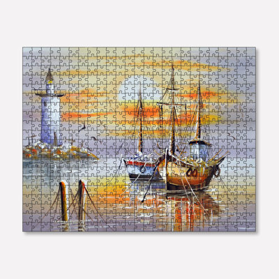 500 pièces en carton, 100% carton, 500 pièces, 18,9 x 13,4 pouces | Taille de la boîte: 13,2 po x 9,1 po x 2,0 po | Parfait pour le plaisir et la détente en famille, pièces durables de haute qualité pour un assemblage facile, cadeau idéal pour les amateurs de casse-tête