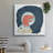 Space Dino II-Premium Gallery Wrapped Canvas - Ready to Hang