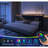 Daybed With Trundle, Sturdy Metal Twin Bed Frame With Upholstered Headboard And Charging Station For Living Room, Bedroom And Guest Room