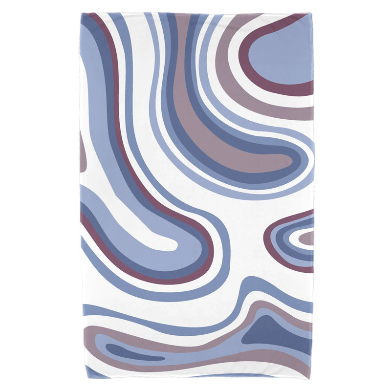 Serviette de plage Whitbeck Agate, Violet