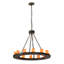 Chernyo 12 - Light Chandelier