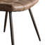 Casteau 48cm H Upholstered Metal Cantilever Chair-27107821-27107820