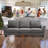 Keally 80.76" Deep Seating 3 Seater Sofa-1129798466