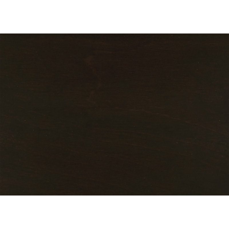 Brown Solid Wood 3-Drawer Nightstand with USB Ports