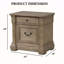 Mobilier de chambre à coucher transitionnel français et anglais