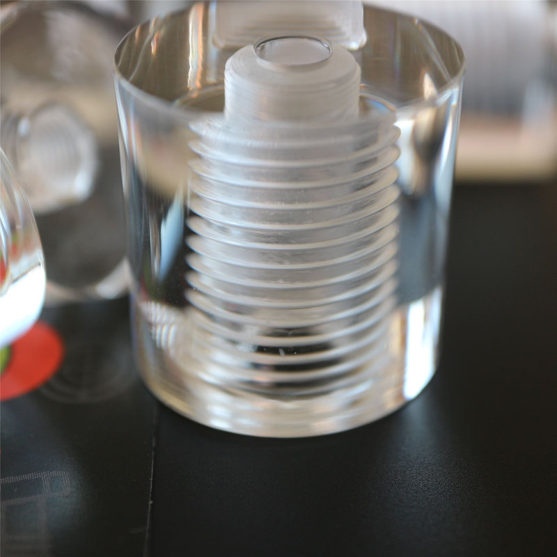 Clear Standoffs, Glass Like, Acrylic, Transparent Spacers, Plastic, Wallmount, Display Signs, Through Hole Panels Supports, Water Resistant, Anti-Corrosion, Waterproof, Size 25x25mm