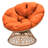 Maysen Swivel Wicker Outdoor Lounge Chair-1480569233
