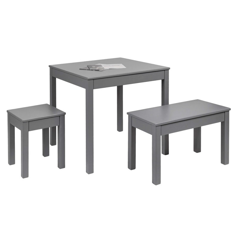 Sabian Rectangular Dining Table, 75cm H x 50cm W x 75cm D, Grey