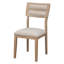 Ensemble de salle à manger 6 pièces de style classique et traditionnel, comprenant une table de salle à manger, 4 chaises rembourrées et un banc-2030028379