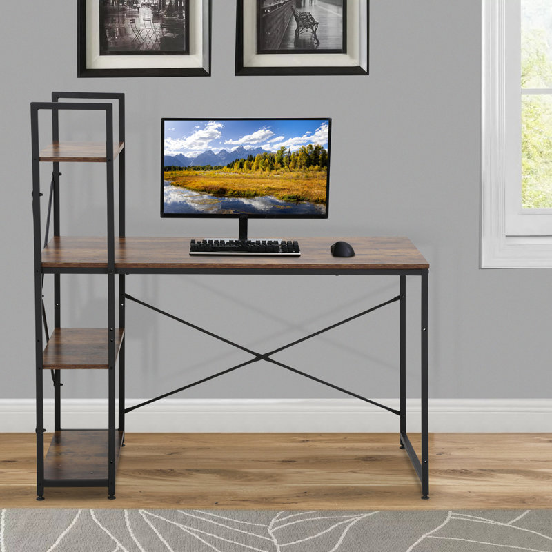 Vineyards Metal Base Computer Desk