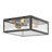Bechtold Farmhouse Industrial Square Iron/Glass Case LED Flush Mount-2017698226-2066472388