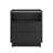 Chaunta 23.75'' Wide 2-Drawer Nightstand with Open Shelf,  Modern Bedside Table, End Table Storage for Bedroom, Living Room, Office, 23.75" W x 26.75" H x 16" D, Black-51796703
