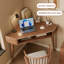 Bureau d'écriture en bois massif brun