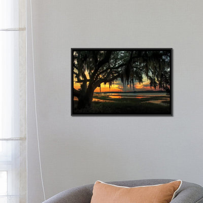«Savannah Evening» par Natalie Mikaels, reproduction sur toile tendue