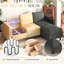 Canapé rembourré 73,6 po avec repose-pieds Roshod-531908655