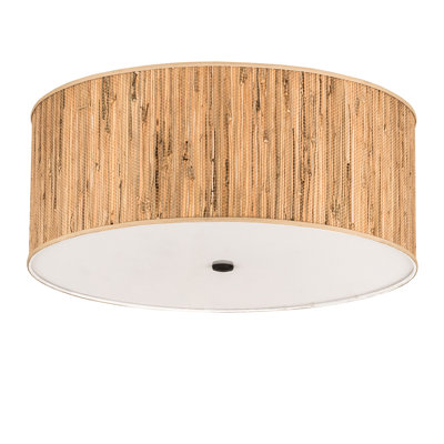Cilindro Textrene 4 - Light Flush Mount