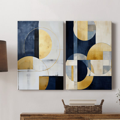 ABSTRACT Series DLVIII-Premium Gallery Wrapped Canvas -Ready to Hang