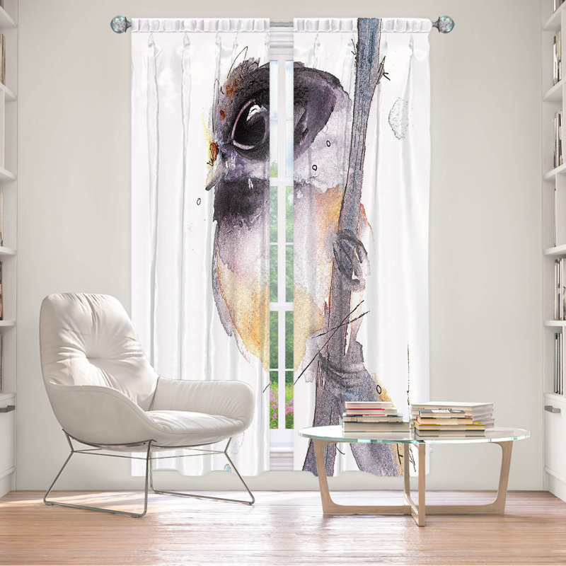 Rideau simple obscurcissant avec passe-tringle Delaughter, L 20 po x L 61 po