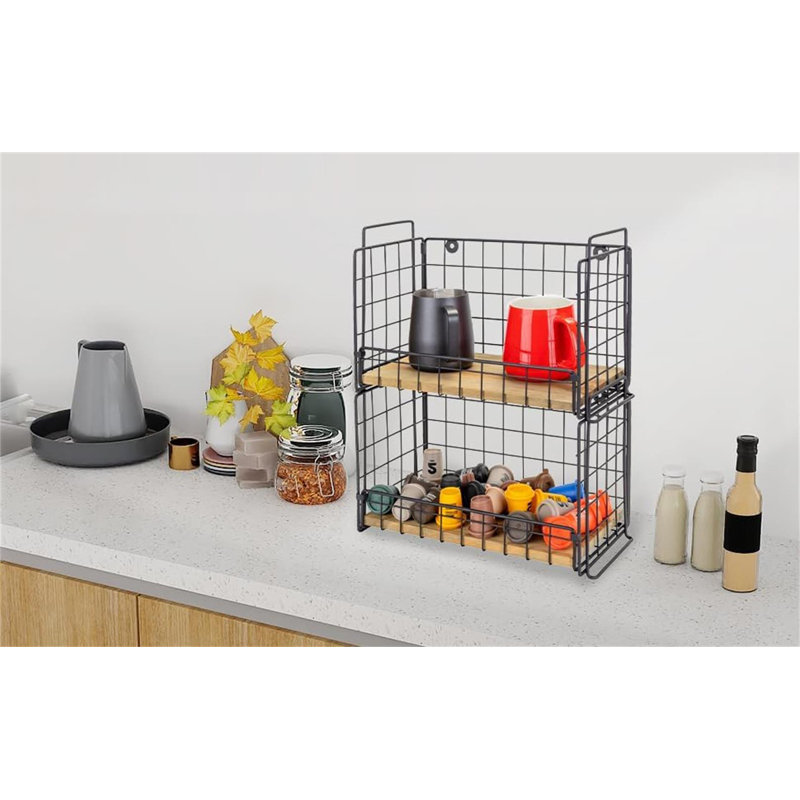 Stackable Metal Wire Hanging Basket